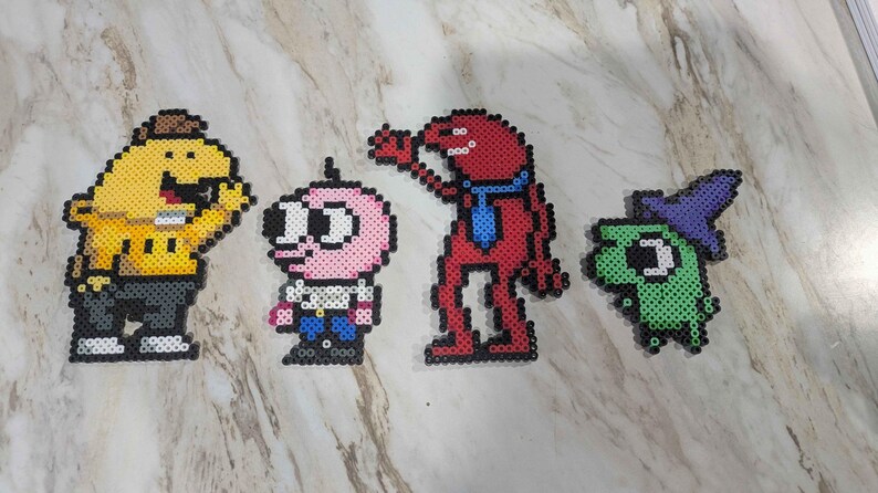Smiling Friends Perler Bead Art - Etsy