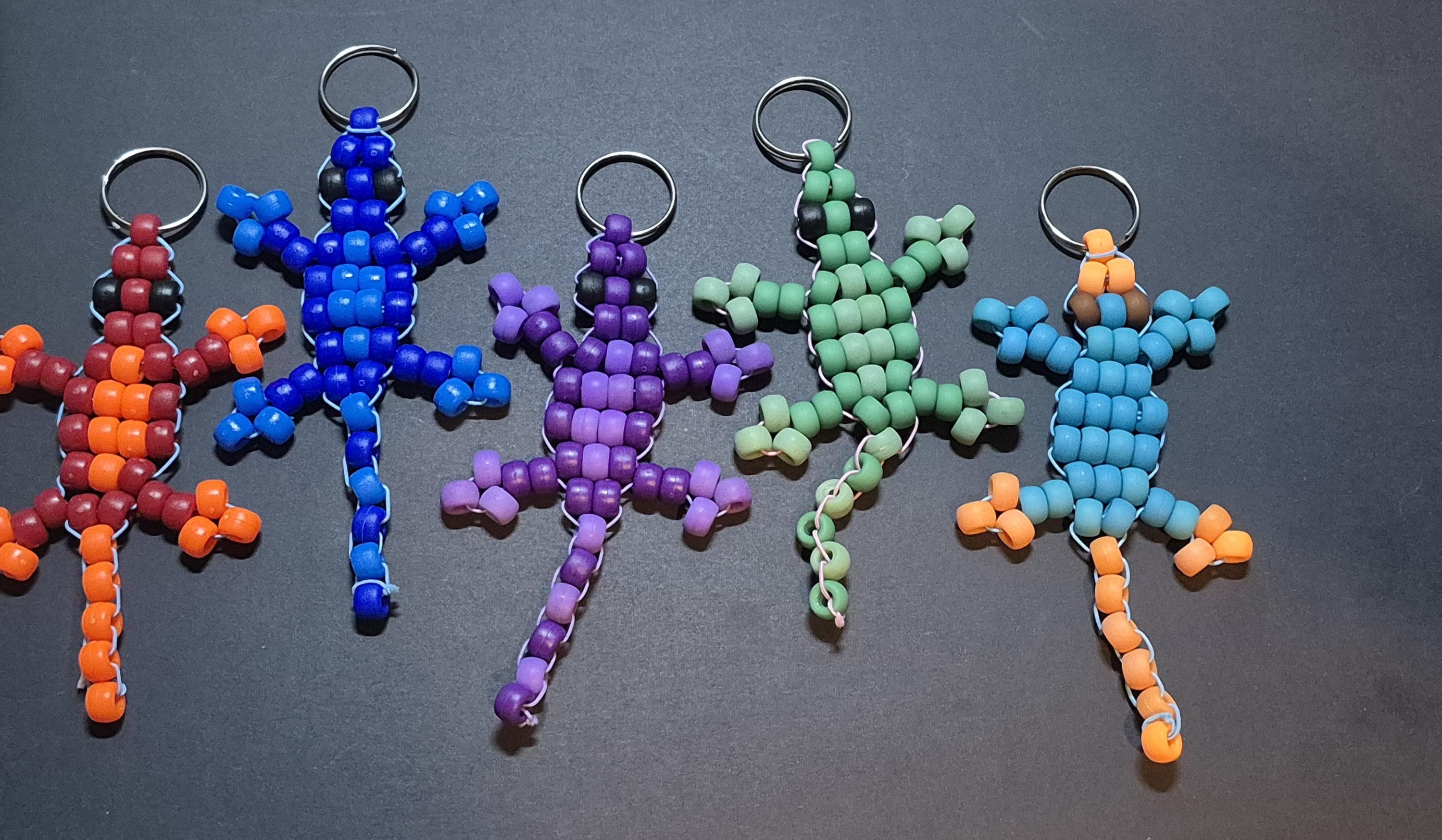 Kandi Keychains Many Different Designs!!! - Etsy