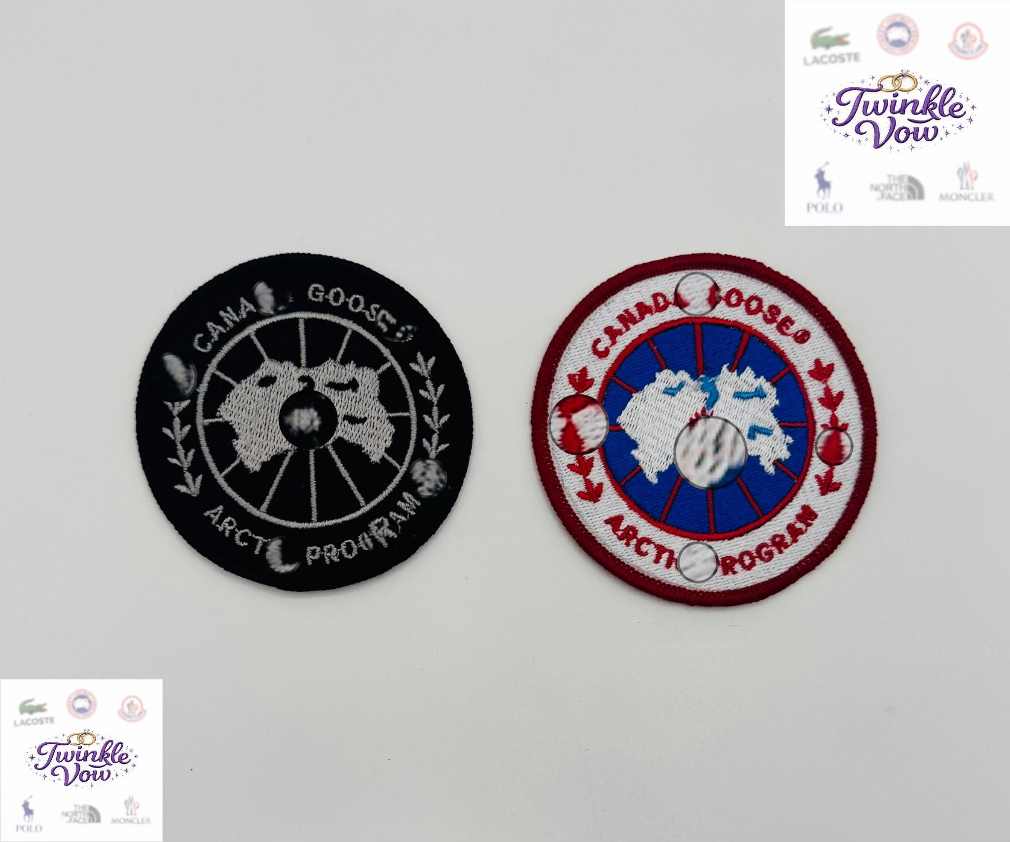 Toppa Ricamata Canada Indianer – Patch Con Supporto Per Cucire E Stirare – 8x5 Cm - 4
