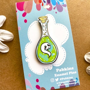 Harde emaille pin Ghost Potion