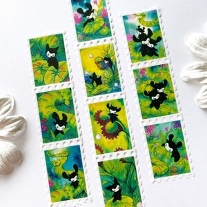 Ruban adhésif washi Spirit Garden - style tampon