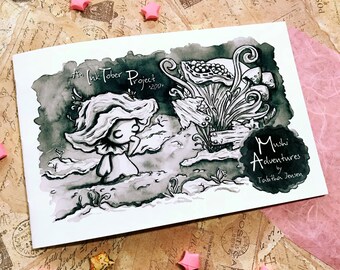 Inktober 2017 Art Book - Mushi Adventures by Pabkins