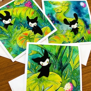 Little Spirits - cartes de vœux vierges