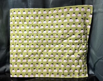 Cat Mat | Cats in the Laundry | Cat Bed | Crinkle Mat | Kitten Sleeping Mat | Quilted Kitty Product | Pet Lover Gift