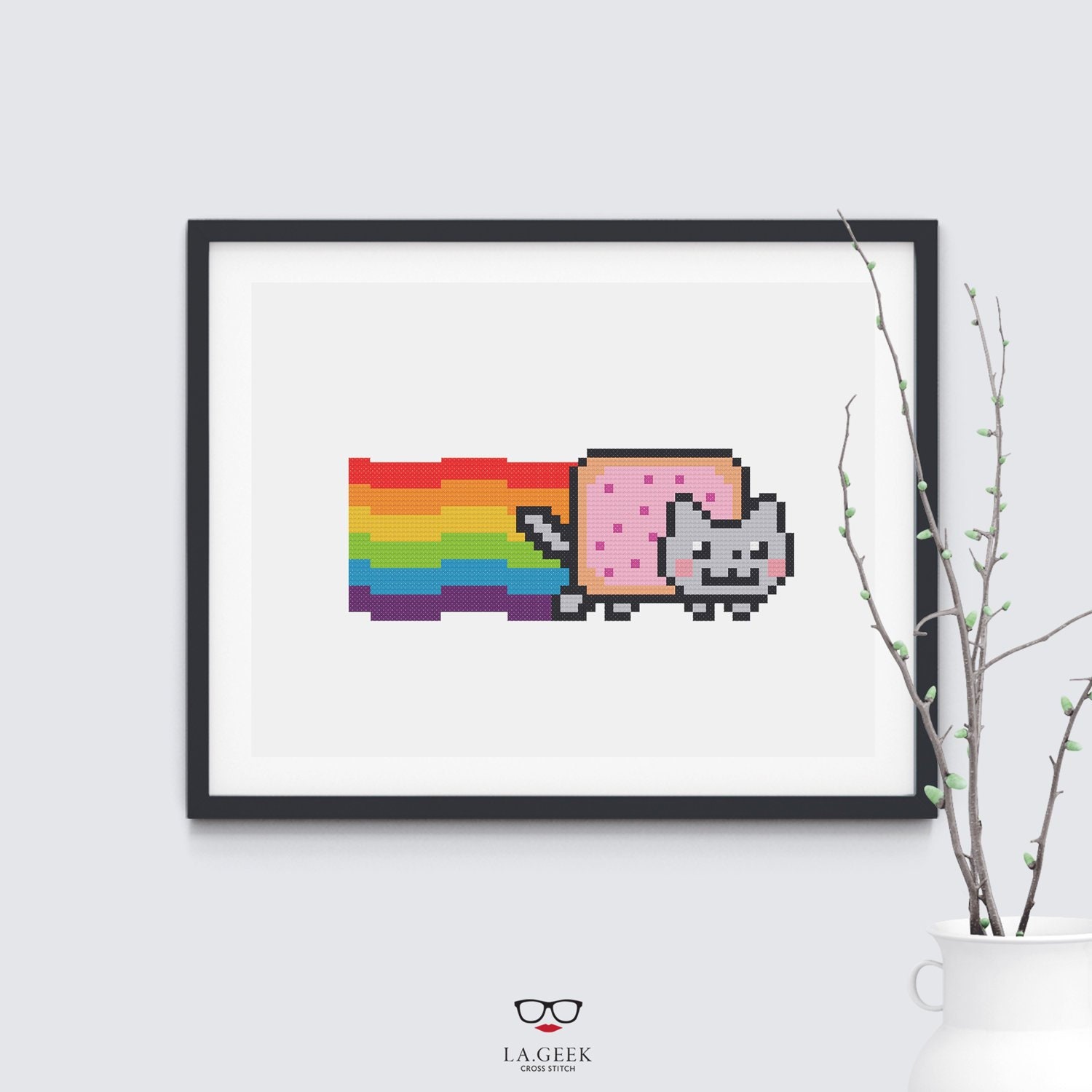 Nyan Cat Embroidery - Etsy