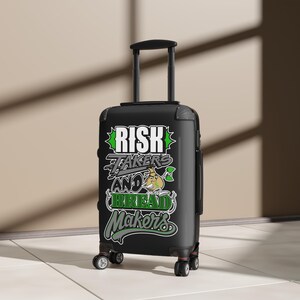 Risk Takers Suitcase - Travel Luggage for Adventurers, Stylish Carry-On, Weekend Getaway, Vacation Essentials, Travel Enthusiast Gift
