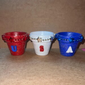 USA Mini Flower Pots