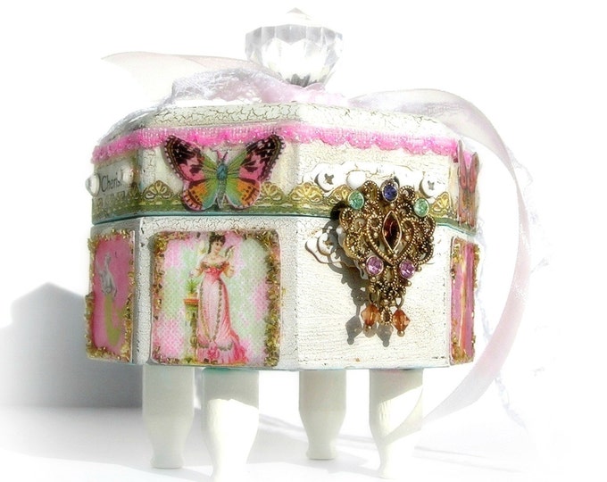 Trinket Box Wooden Hinged Small Keepsake Box Etsy