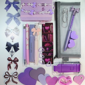 Hearts & Bows Bookish Stationery Bundle – Reading Essentials
