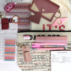 Book Club Essentials Bundle: Book Lover Accessories & Reading Journal
