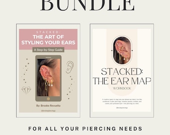 Das Gestapelte Bündel | Ohr Piercing Styling-Guide & Workbook (Zwei Digitale eBooks)