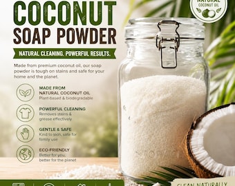 Coconut Soap Powder (granules)