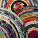 Multicolor Fabric Placemat, Choose Your Colors, Handmade Round Cloth Table Mat, Any Size, Washable, Absorbent, Boho Home Decor 