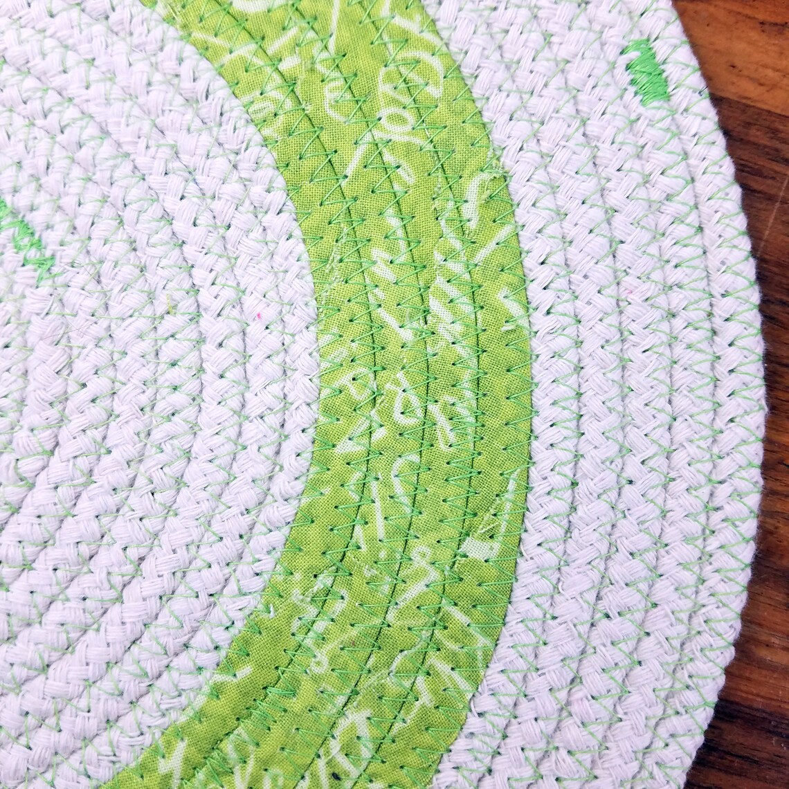 Cotton Rope Table Mat Handmade Round Placemat YOU Choose Size Etsy