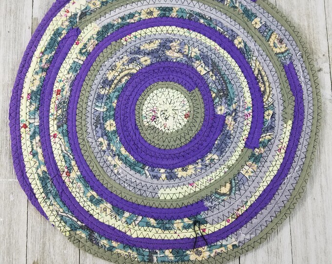 R2S Handmade Table Mat Fabric Placemat 12 Diameter Etsy