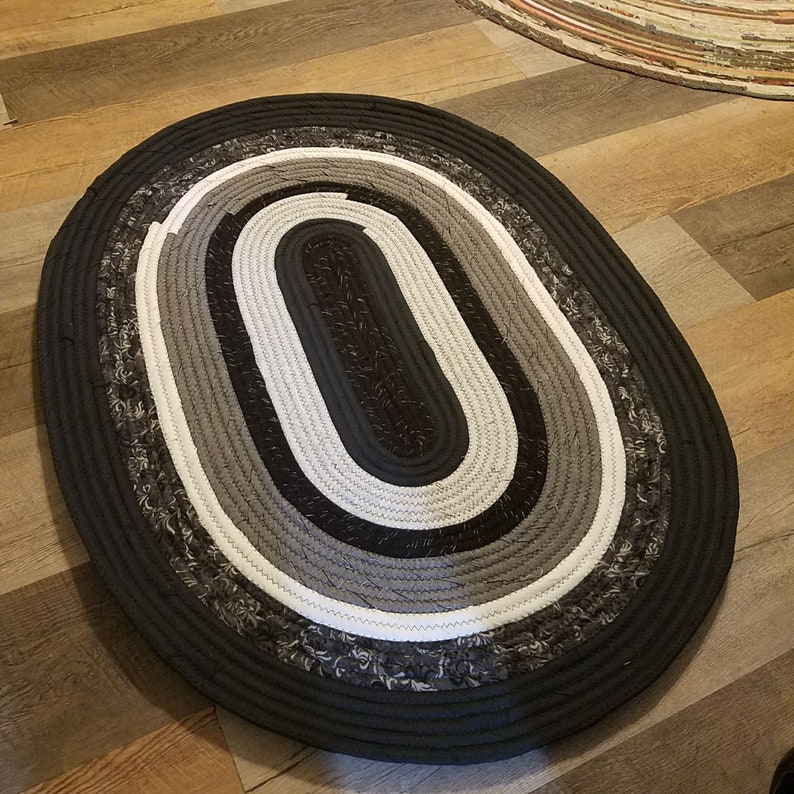 Multicolor Oval Fabric Placemat Made to Order Choose Your Etsy