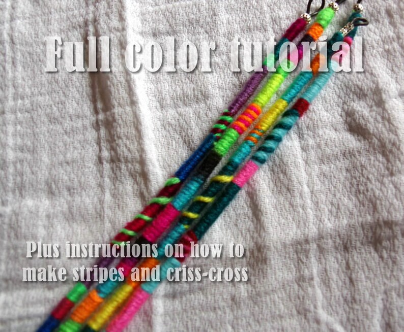 Make Your Own Hippie Hair Wraps Kit Mail Order Pattern Etsy