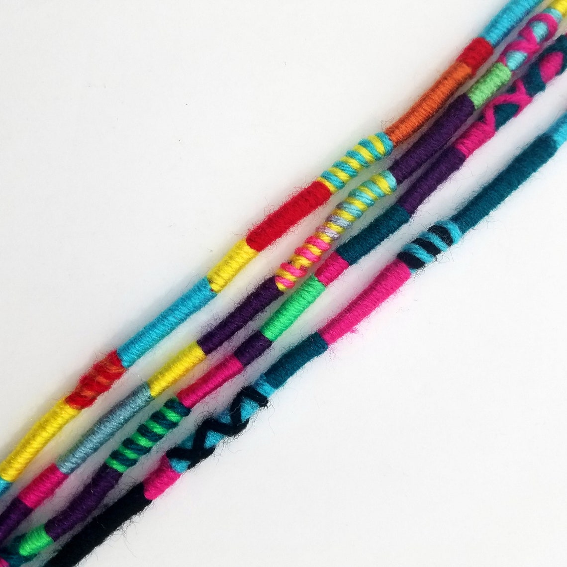 Make Your Own Hippie Hair Wraps Kit Mail Order Pattern Etsy