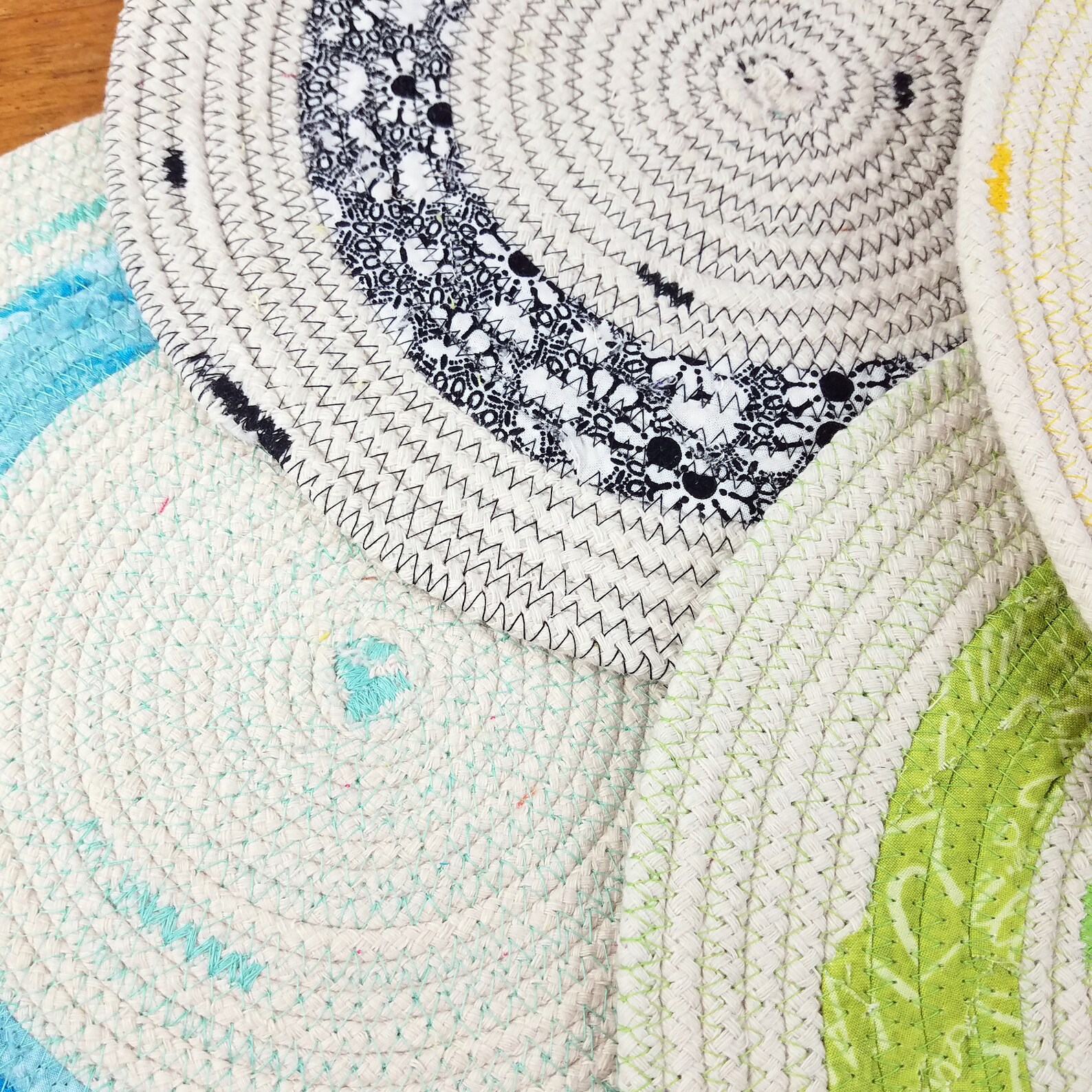 Cotton Rope Table Mat Handmade Round Placemat YOU Choose Size Etsy