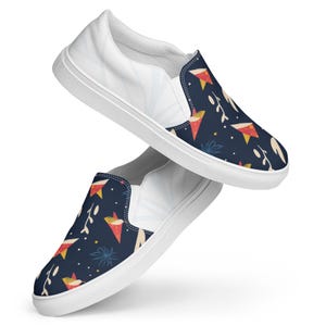 Sombreros de Ensueño: Zapatos de Lona Sin Cordones para Mujer con Diseño Personalizado, Zapatos con Estampados Gráficos, Prenda Básica Casual y Regalo Perfecto