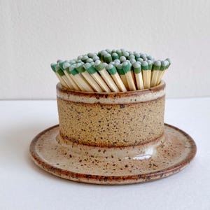 match striker matches holder or succulent planter