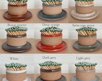 match striker matches holder or succulent planter