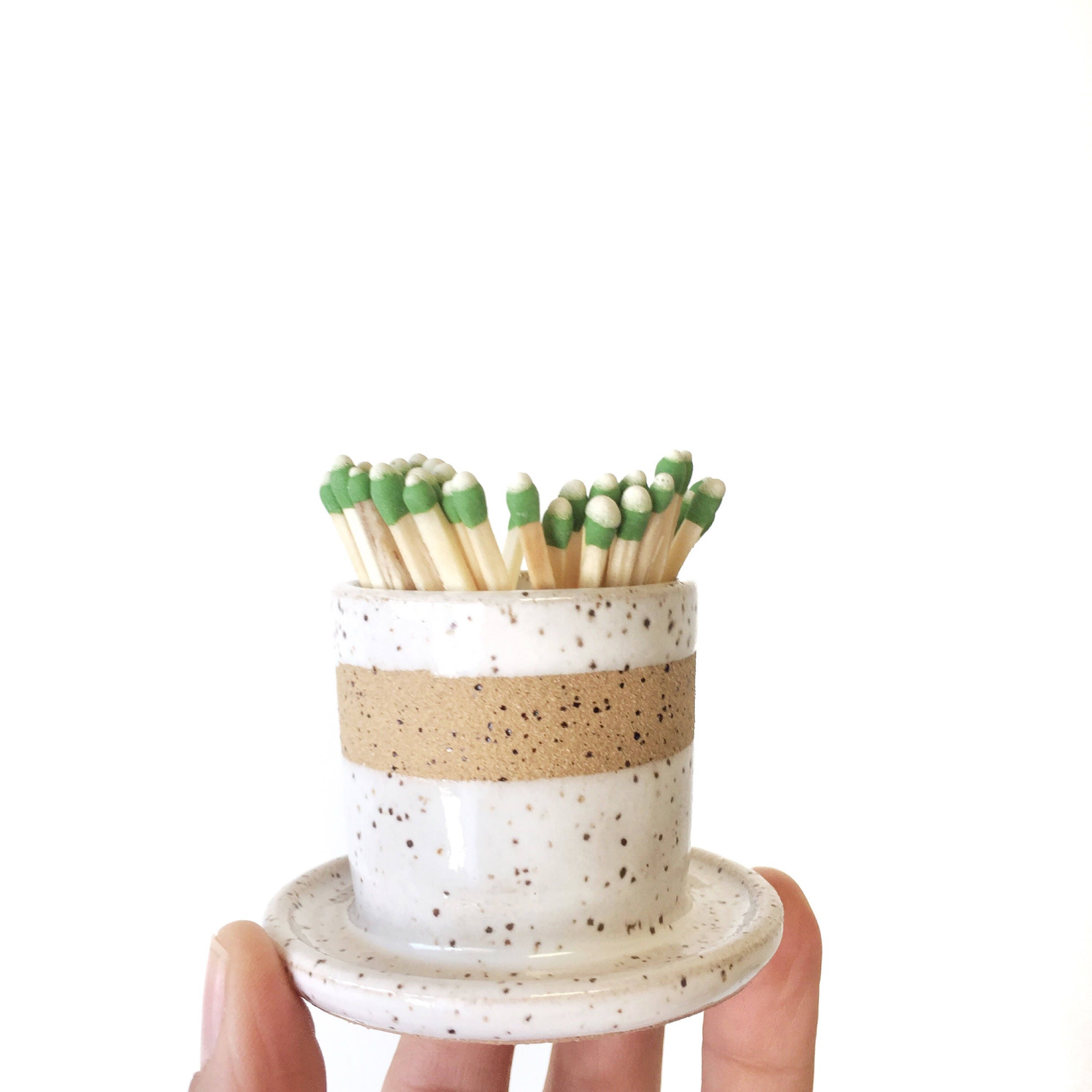 Match striker matches holder or succulent planter Etsy