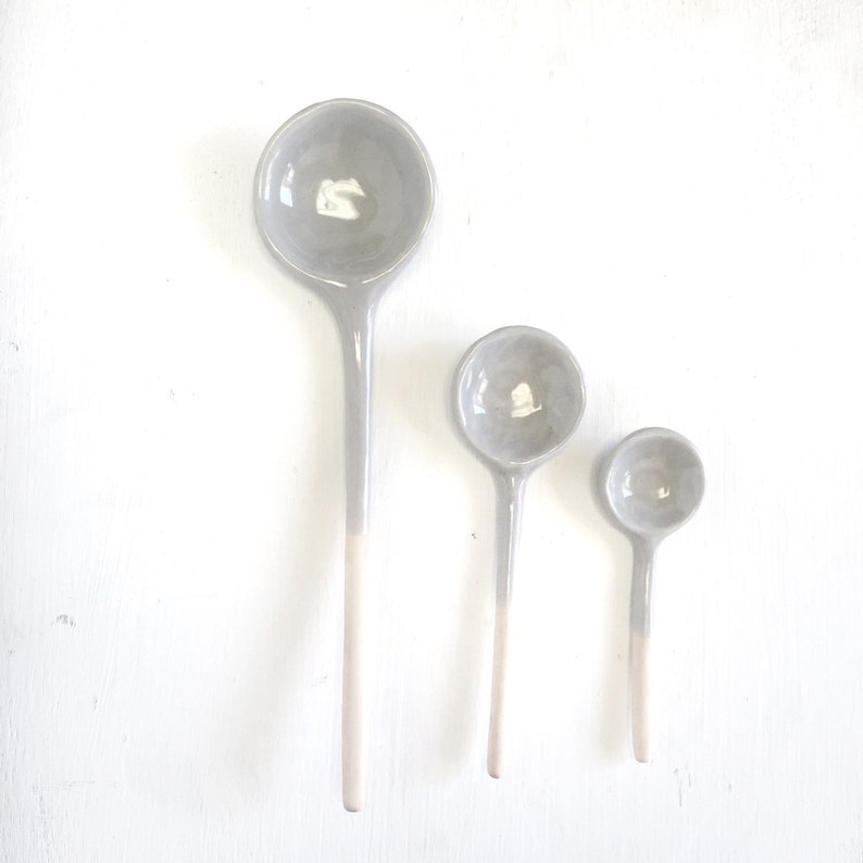Ceramic Spoon small spoon serving Home Decor Handmade Etsy