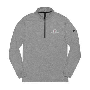 Bestickter Quarter-Zip-Pullover, stilvolle sportliche Schicht, personalisierte Sportbekleidung, Activewear-Geschenk, Fitnessbekleidung, Outdoor-Ausrüstung