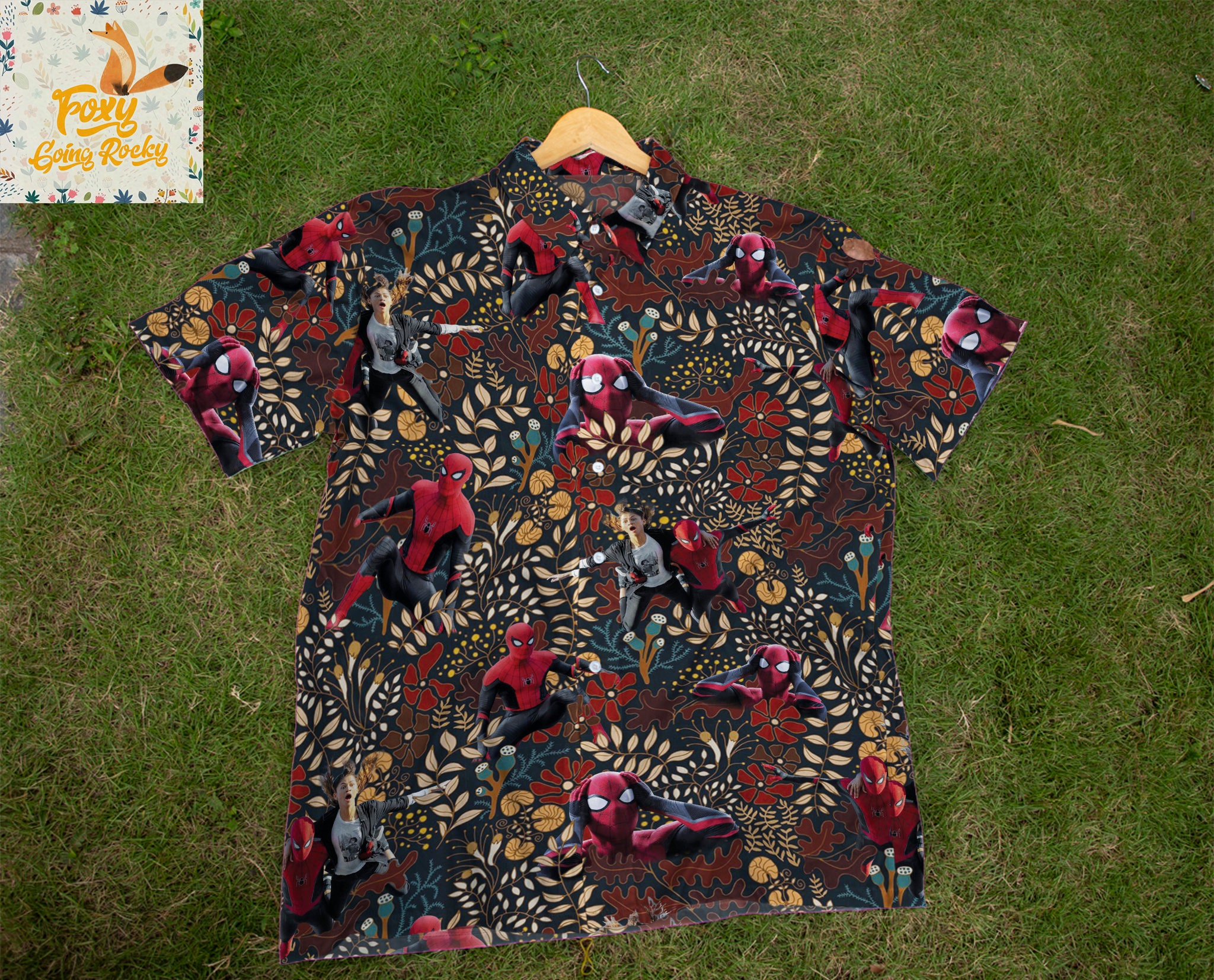 Discover Peter Parker MJ Hawaiian shirt, Spiderman No Way Home Hawaiian shirt