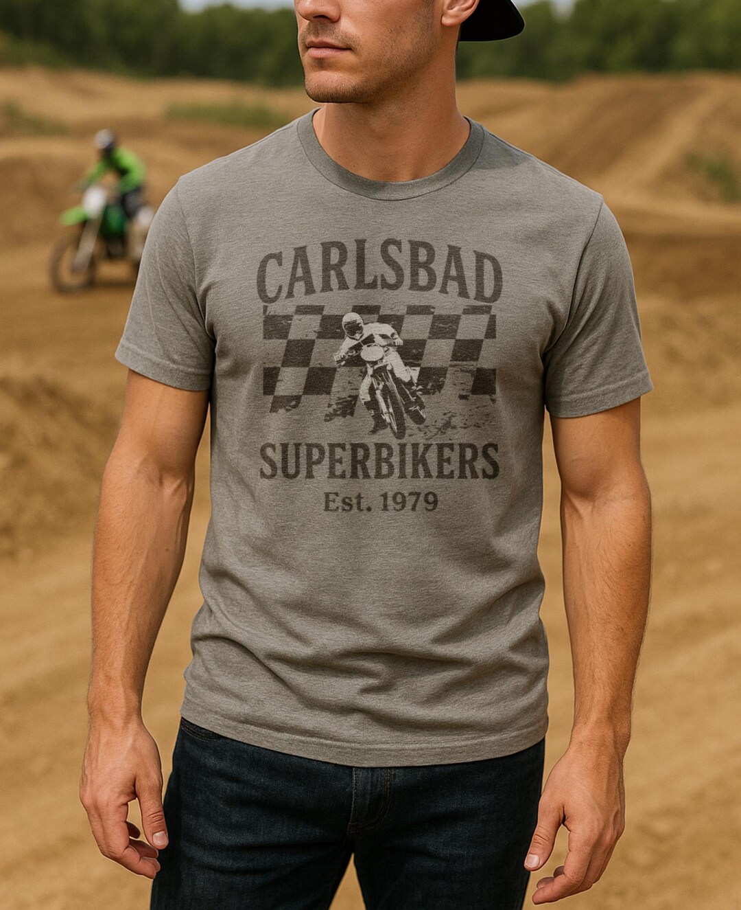 Cd R Raceway T Shirts Vintage Roosted Moto Carlsbad Raceway Superbikers Motocross Graphic T ...