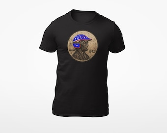 T-shirt graphique motocross America Patriotic Dirt Bike