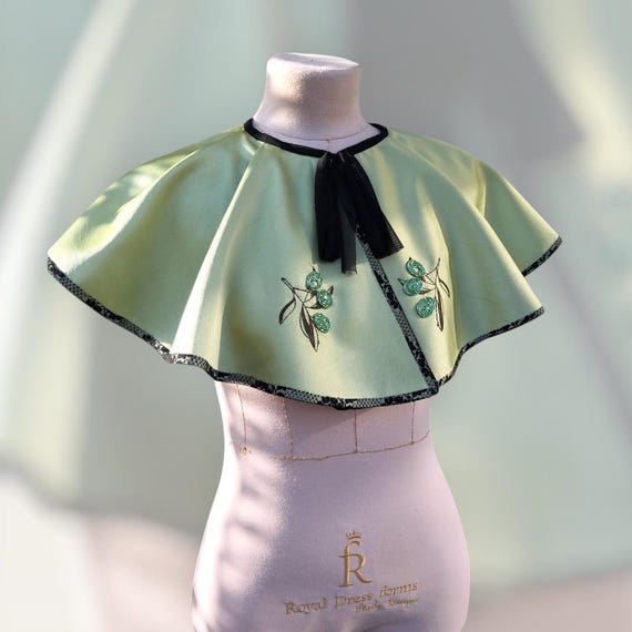 Hand Embroidered Olive Designe Accesorise Vintage Hand-embroidered Cape  Fashion Accessories, Best Gift for Her Unique Gift for Woman - Etsy
