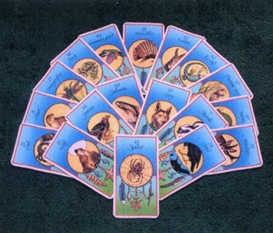 Animal Medicine Card Readings Choose From 6 Layouts Etsy