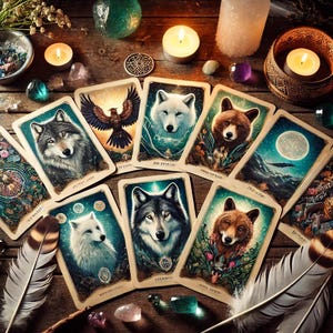 Animal Medicine Card Readings - Choose From 3: Moon Lodge, Sun Lodge, and Butterfly