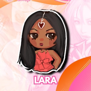 Lara Kpop Inspiriert 3x3 Vinyl Sticker (Einzelner Sticker) – Fanmade Idol Aesthetic Parody Katseye Global Girl Group Dream Acadamy Eyekons