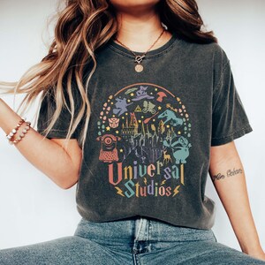 Comfort Colors® Universal Studios Shirt, Vintage Universal Orlando Resort Tee, Universal Studios Hollywood, Universal Studios Family Trip