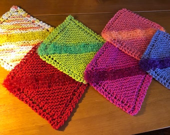Scrubby and cotton dish cloths