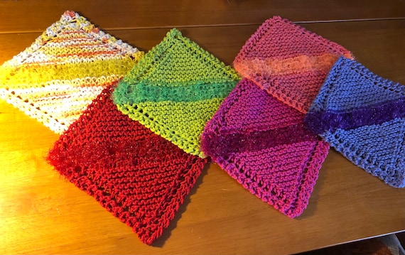 Scrubby and cotton dish cloths