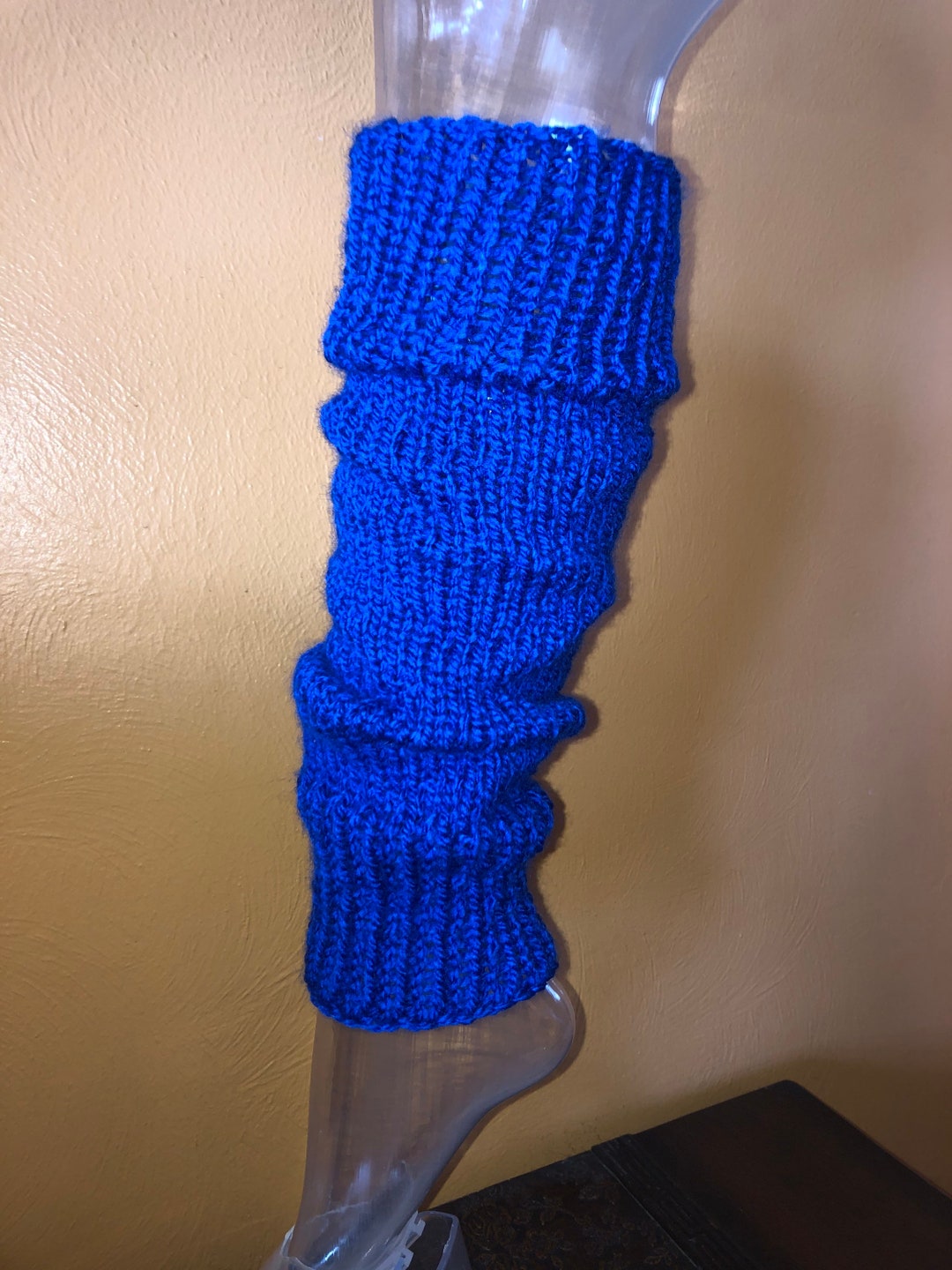 Royal Blue Leg Warmers Etsy
