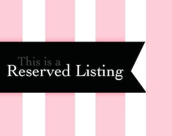 Reserved Listing for Starr King Tk-8