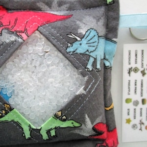 I Spy Bag toy, dinosaurs , boys busy bag, spy educational game, seek and find, sensory bin, autism sensory toy, childrens gift, travel toy