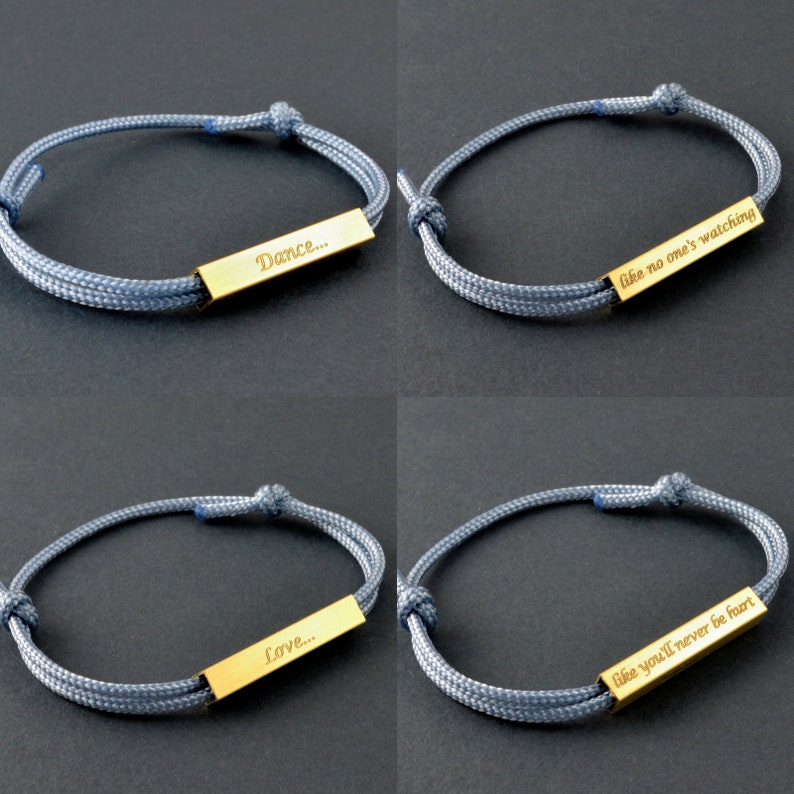 Geschenke Zum Vatertag Herren Armband Mit Foto Und  Produktbild-Vorschau 7