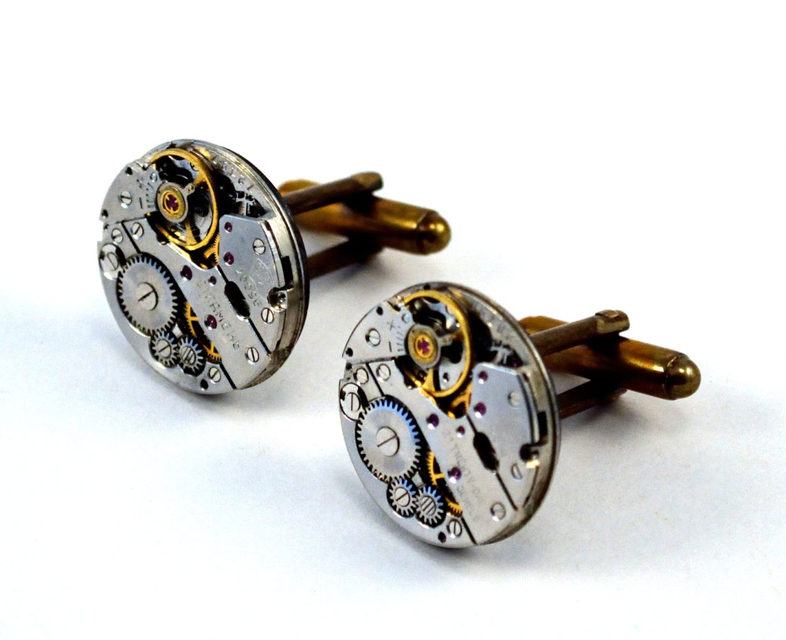 George Fox Cufflinks Mechanical Movement Cufflinks Mechanical