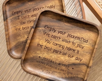 Service de voiturier en bois personnalisé pour papa, cadeau personnalisé pour papa, beau-père, figurine paternelle, porte-clés gravé, cadeau souvenir, cadeau fête des pères, cadeau papa personnalisé