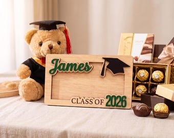 Graduation Money Holder Personalized, Class of 2026 Gift, High School Graduation Gift for Graduates, Custom Grad Cash Keepsake