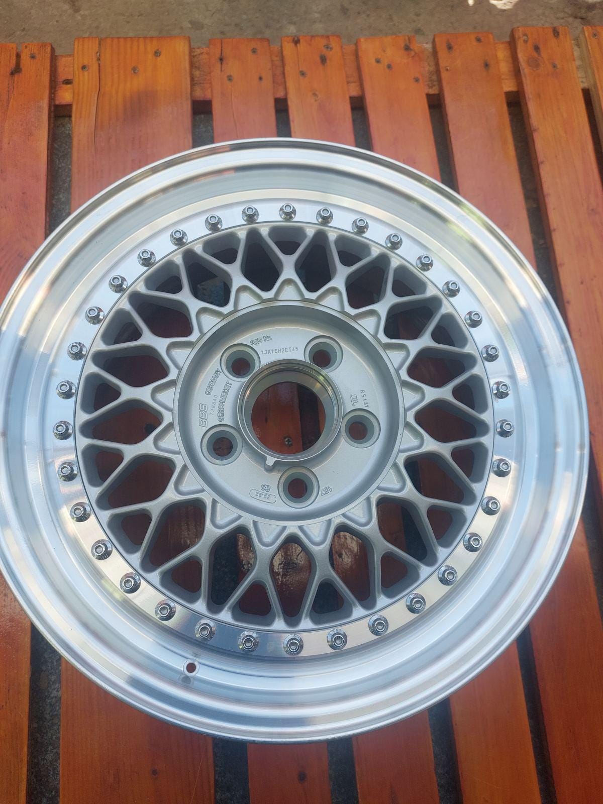 BBS RS137 7.0x16 ET45 - Etsy