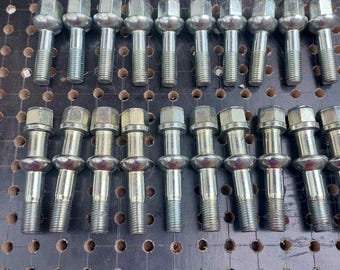 Juego de tornillos para ruedas AMG Aero, cabezal pulido 12x1,5 Mercedes Benz