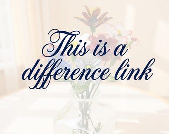 This is a difference link
