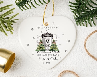 Our New Home Christmas Ornament, Our First Christmas Ornament, House Address Ornament, Our First Home Keepsake, First Home Bauble 2025